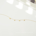 Персонализированные подарки День матери Подарки Shangjie OEM из нержавеющей стали Кокер Золотое подвесное ожерелье на заказ